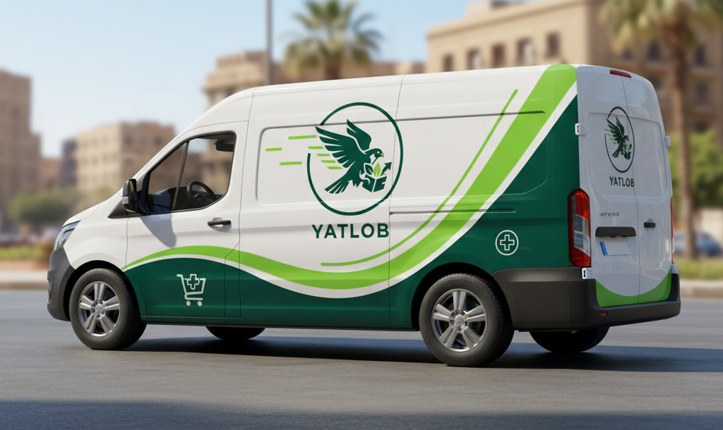 مندوب توصيل يطلب